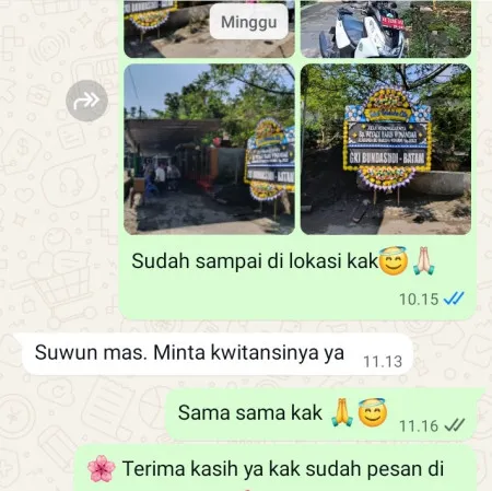 Pengiriman Papan Bunga Duka Krukut